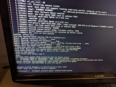 RPI error message